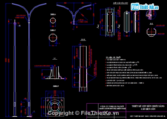 File cad,các loại đèn,đèn chiếu sáng,đèn đường phố,cột đèn chiếu sáng